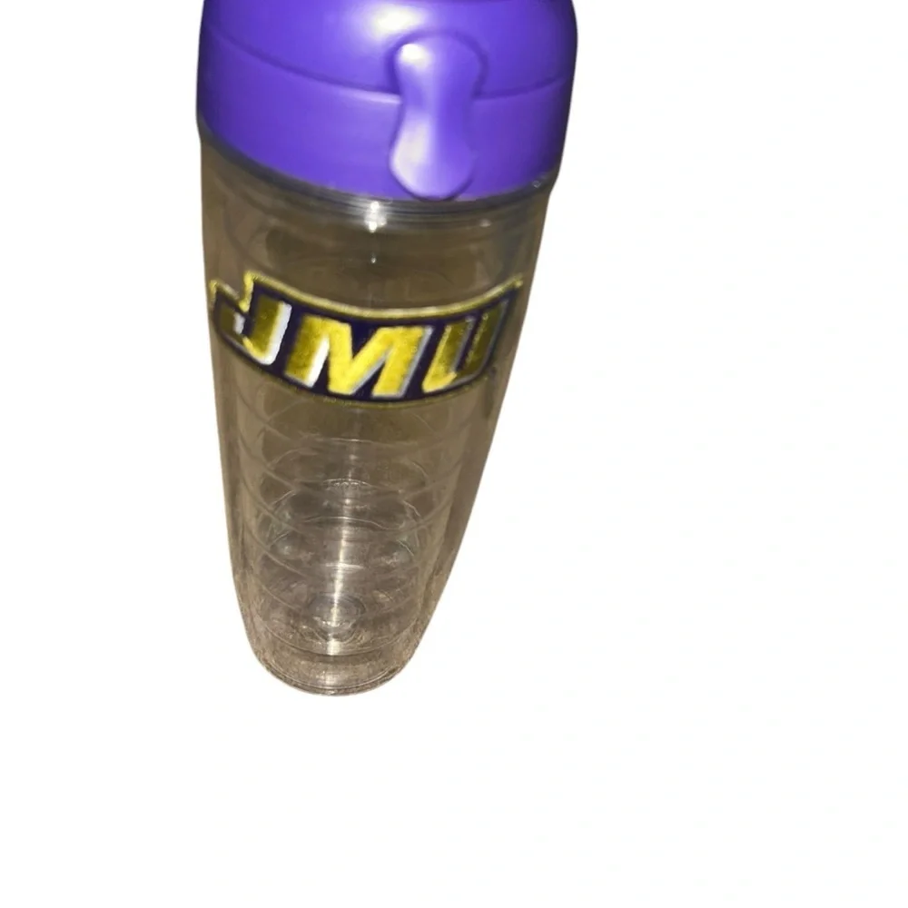TERVIS James Madison University Dukes 20oz water bottle with purple Lid JMU